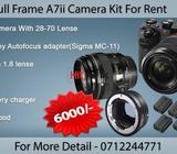 cameras for rent