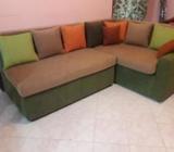 New Corner sofa cushion removable