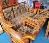 Teak Sofa Set 321 - TSS0657