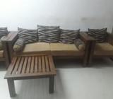 Teak Wooden Sofa