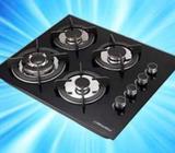 High Quality 4 Burner Glass Top Gas Cooker