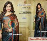 peacock saree