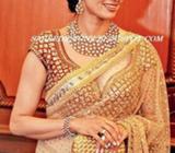 SRIDEVI GOLD SAREE