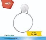 Towel Ring With Magic Suction Cup