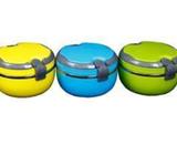 Stainless Steel Round Lunch Box 1.5L