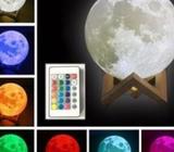 3D Moon Lamp with Remote