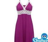 Pretty in Purple (M-L) - Ladies Nightdress