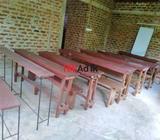 desk and bench