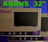 Abans 32' HD LED TV New 2019 Latest