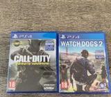 Ps4 Games Cod And Watchdogs2