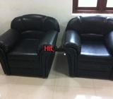 leather sofa - 3+1+1