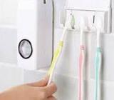 ToothPaste Dispenser With Brush Holder