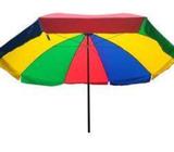 Multicolor Large Garden Umbrella