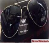 Emporio armani 3550 Black metal frame black lens