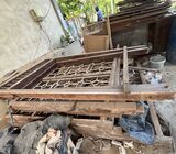 Wooden doors ,windows with wooden frames