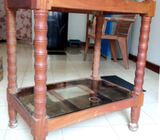 Double Shelf Side Table / TV Stand